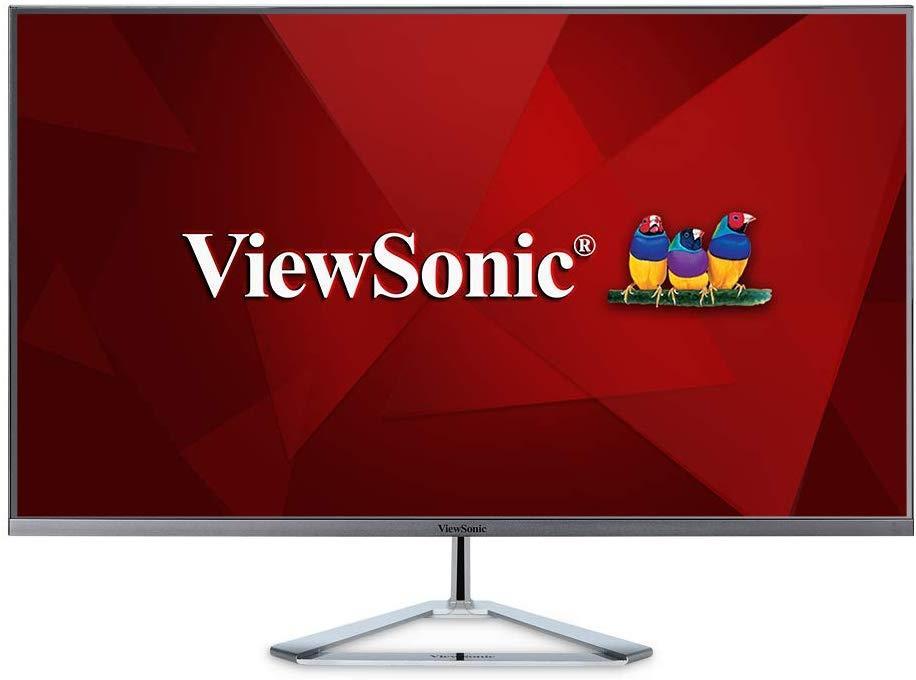 ViewSonic VX3276-2K-MHD Frameless Widescreen Monitor - Monitor for Photo Editing 